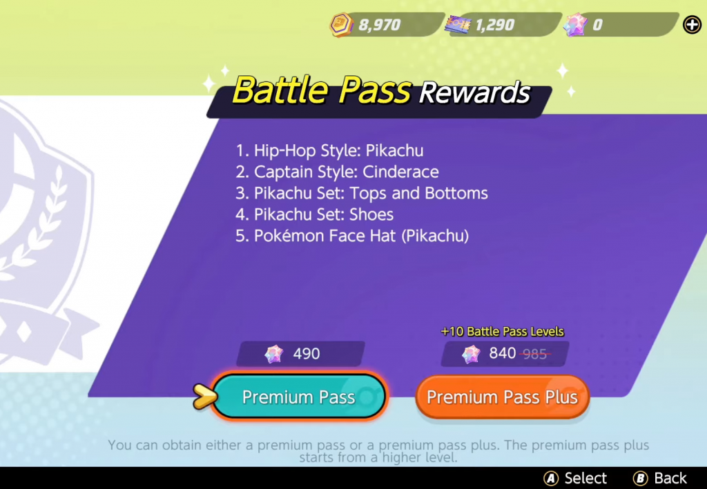 Pokemon Unite Battle Pass Price Rewards Missions