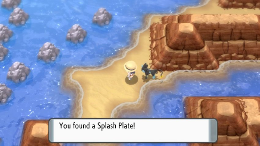 How to find the Splash Plate in Pokémon Brilliant Diamond and Shining Pearl