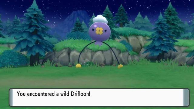 How to catch Drifloon in Pokémon Brilliant Diamond and Shining Pearl