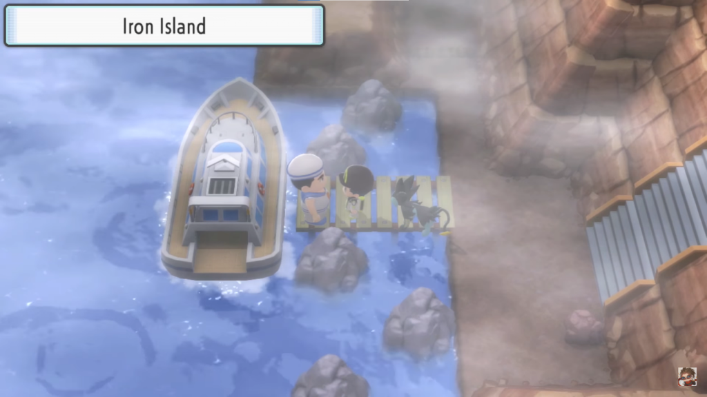 How to get to Iron Island in Pokémon Brilliant Diamond and Shining Pearl