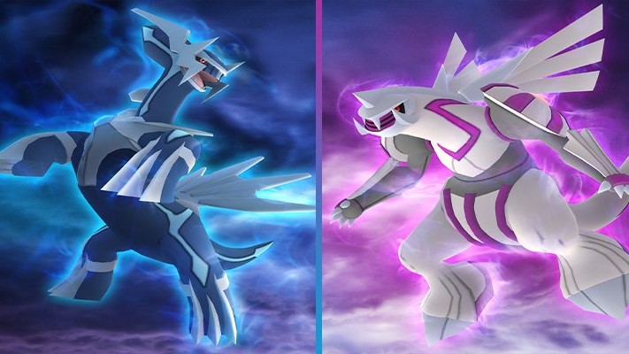 Pokémon Diamante Brillante Perla Brillante Dialga y Palkia