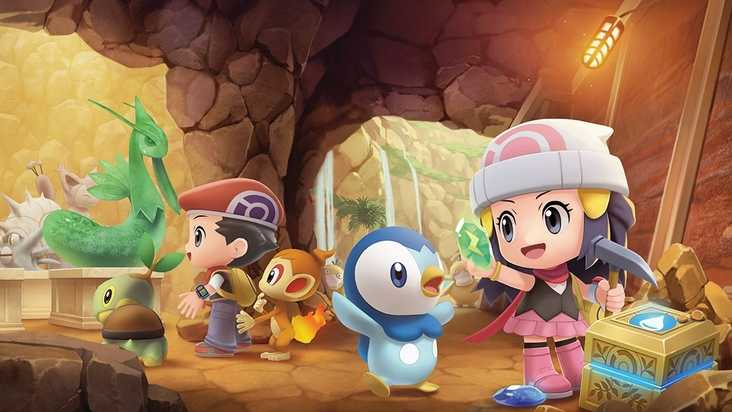 How to earn the shiny starter statues with the Mystery Gift in Pokémon Brilliant Diamond and Shining Pearl