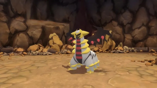 Pokemon Giratina turnback cave