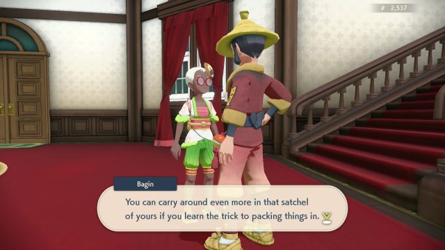 How to increase inventory size in Pokémon Legends Arceus