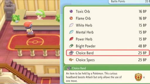 Choice scarf pokemon