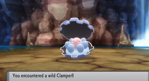 Clamperl location pokemon bdsp
