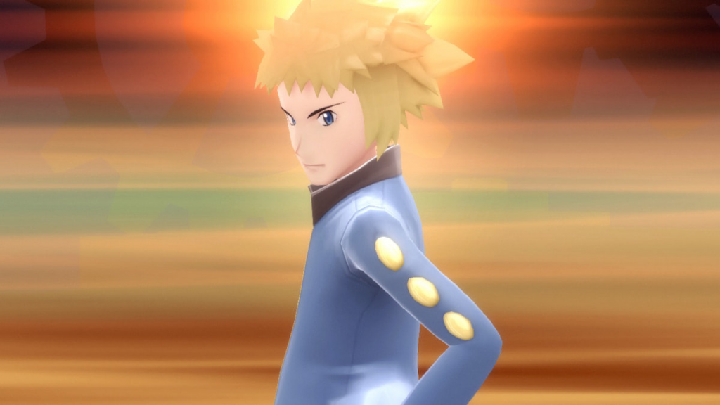 Volkner needs to be beaten to acquire the Meadow Plate. (Picture: Game Freak)