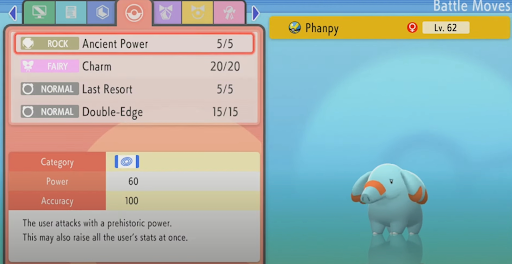 Phanapy Pokemon Brilliant diamond how to catch