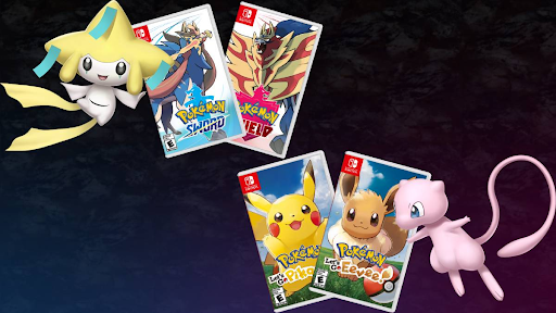 Mew and Jirachi Pokemon Brilliant Diamond