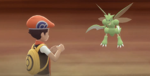 Scizor scyther pokemon brilliant diamond shining peearl