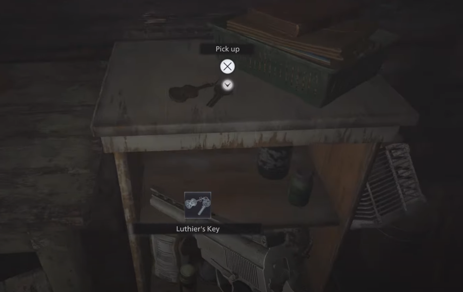 Luthier's key re8 location