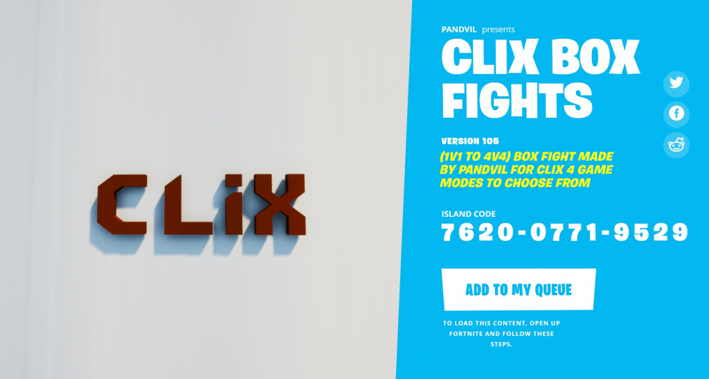 Clix pandvil box fight