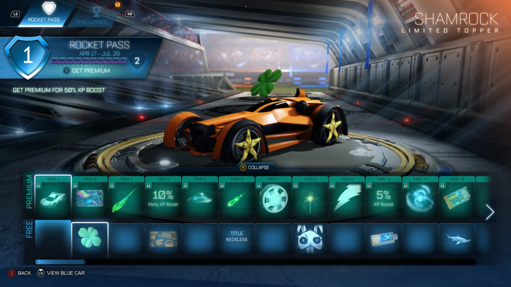 Rocket League Rocket Pass Season 4 Rewards Challenges End Date Cost More Ginx Esports Tv