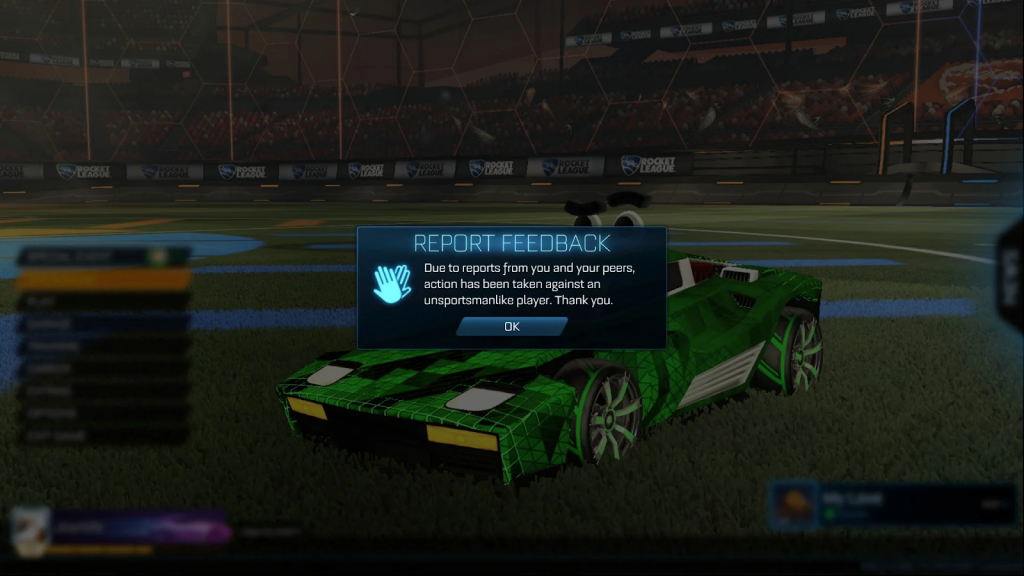 rocket league, patch notes, season 5, dmca, music, streamer, streaming, twitch, trading screen, bug fixes, casual playlist, punishment, undersized party, rules, restrictions, regulations, 120, frames per second, playstation, voice chat, 2022, bakkesmod, consoles, free play, report, throw, sabotage, grief, stop playing, ban, punishment