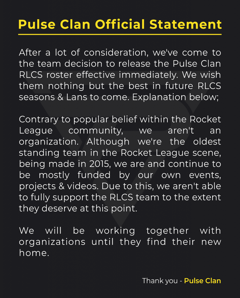 rocket league, rlcs, rlcs 11, rlcs xi, pro, pulse clan, apac