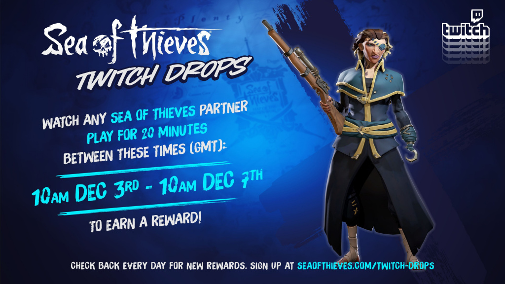 Sea of Thieves (SOT) Twitch Drops Season 5: Rewards and how to get