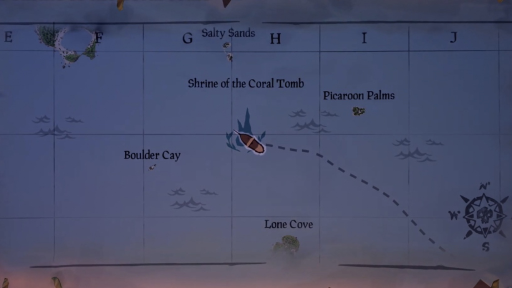 Sea of Thieves: Shrine of the Coral Tomb guide
