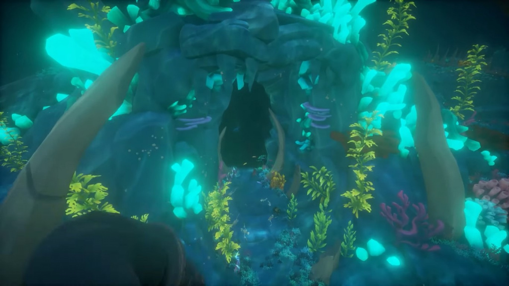 Shrine of Hundering shark-infested waters