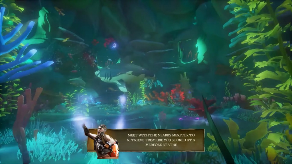 Shrine of Hundering shark-infested waters