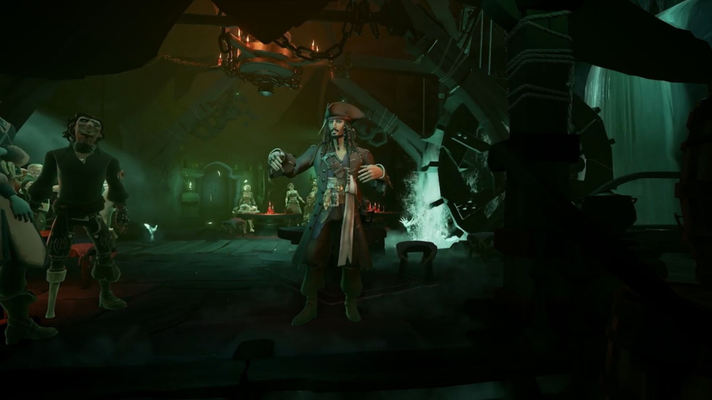 A pirate's life in Sea of thieves location
