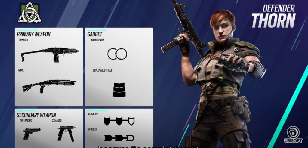 Rainbow Six Siege Thorn