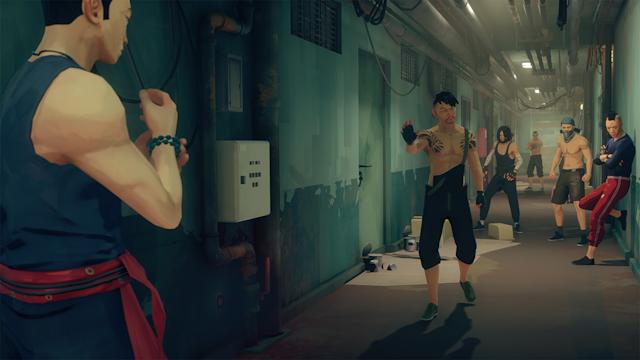 Sifu hallway kung fu combat battle