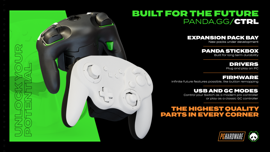 gamecube controller panda