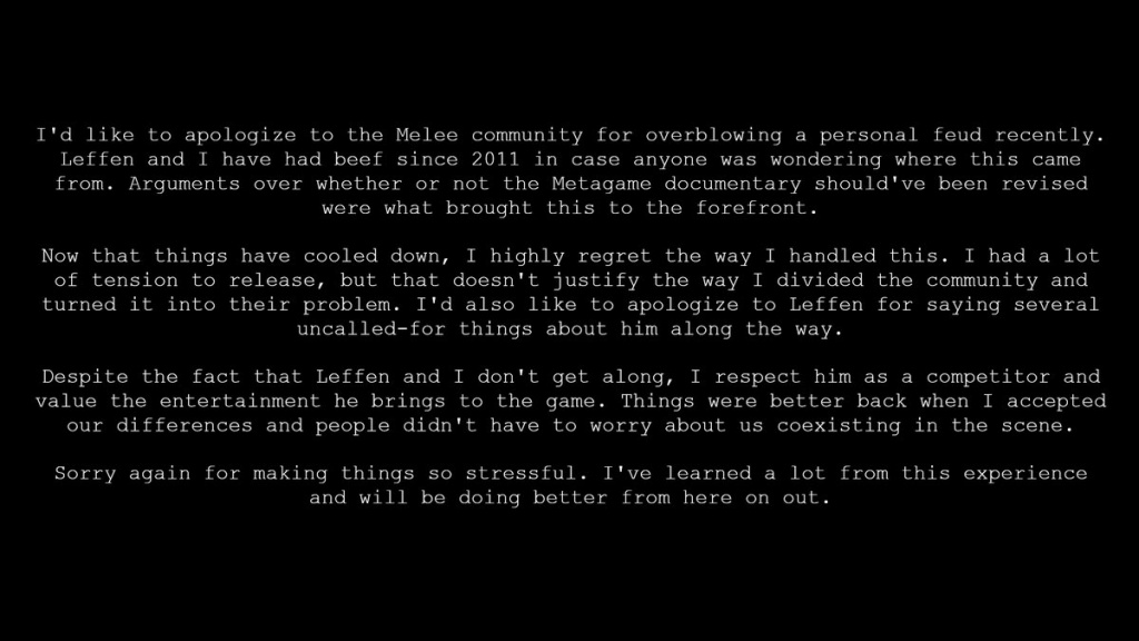 hax apology