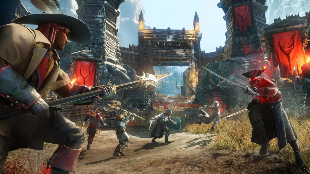 New World combines early American culture with its own magical twist. (Picture: Amazon Games)