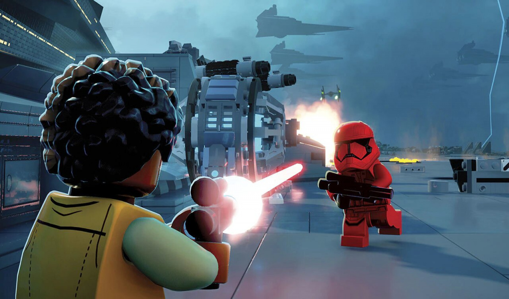 lego star wars the skywalker saga guide studs defeat enemies finn stormtroopers