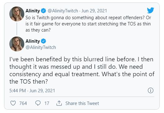 alinity twitch action indiefoxx ban onlyfans