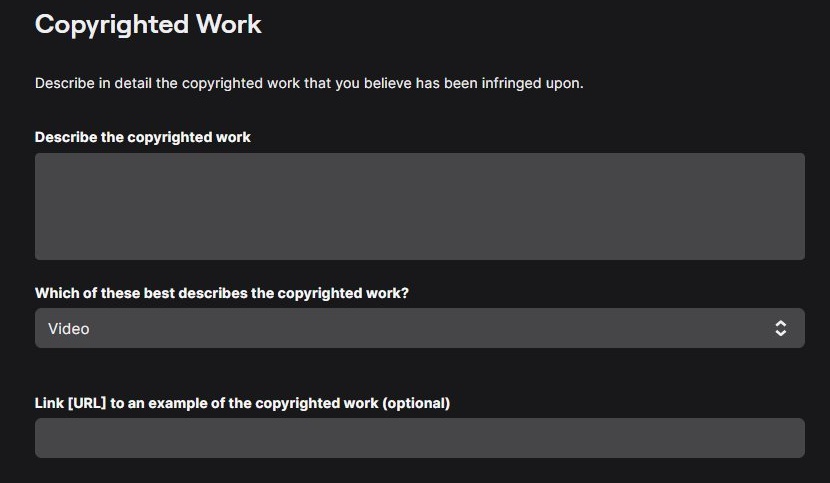 new twitch feature copyright claim DMCA strikes