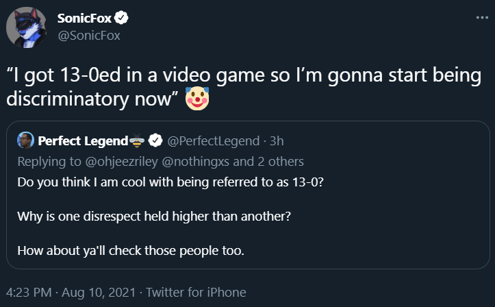 sonicfox perfect legend