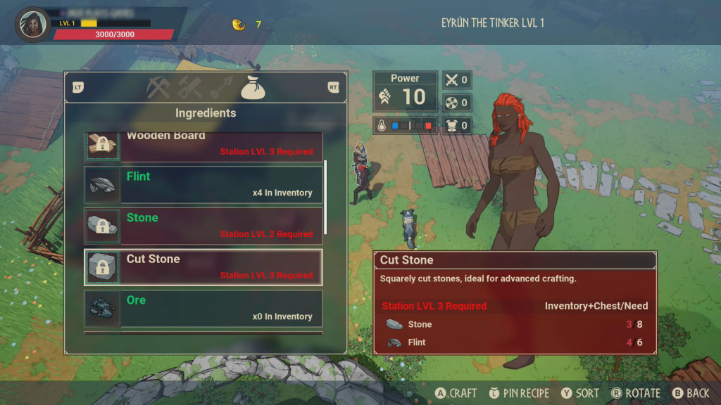 How to get Cut Stone in Tribes of Midgard