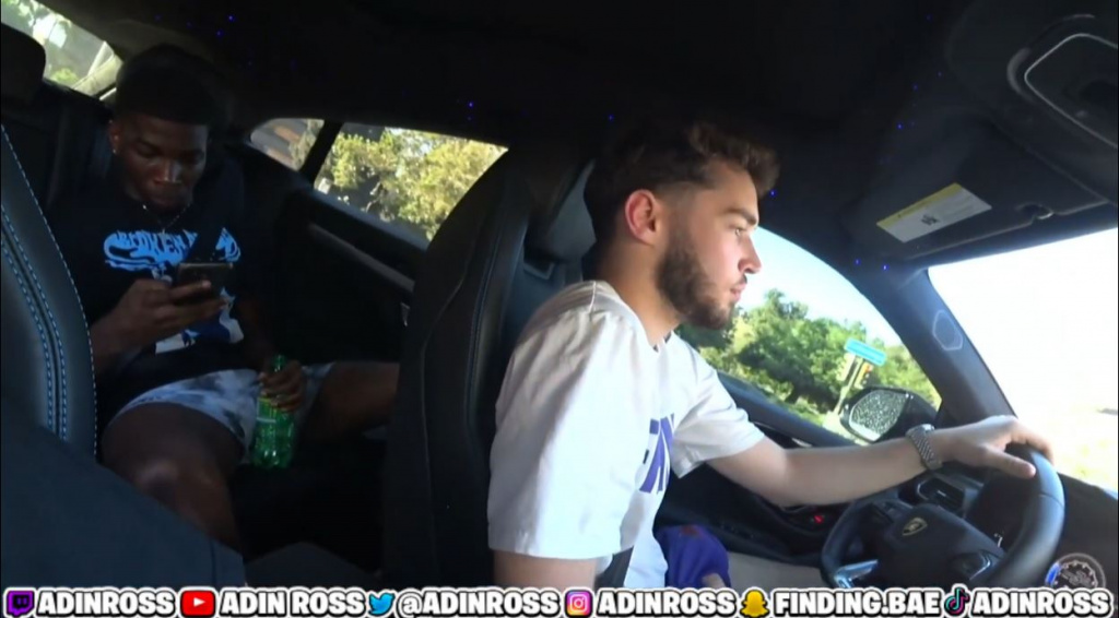 adin ross text riving scandal twitch