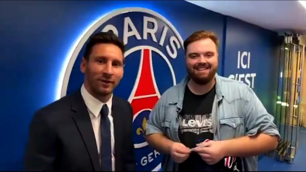 Ibai entrevista Messi