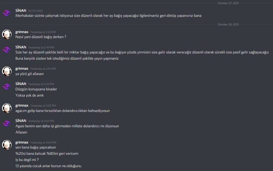 Turkish streamer shows how hacker offers 20% money laundering in Twitch Bits fraud scam