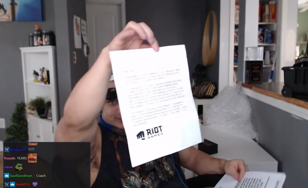riot games honours tyler1 impact to the league of legends community