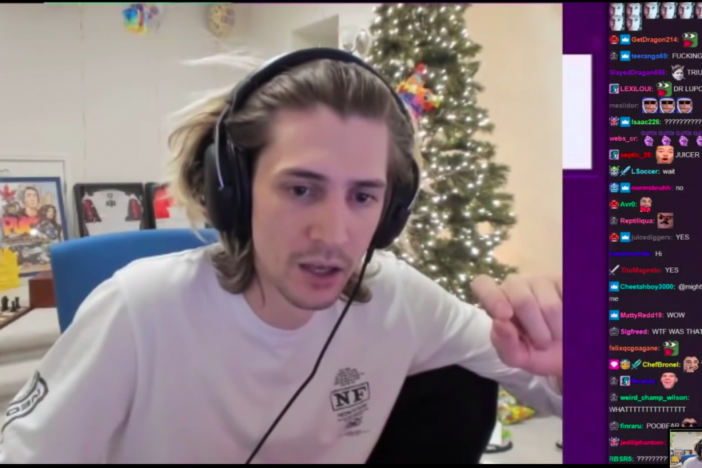 xQcOW Twitch stream