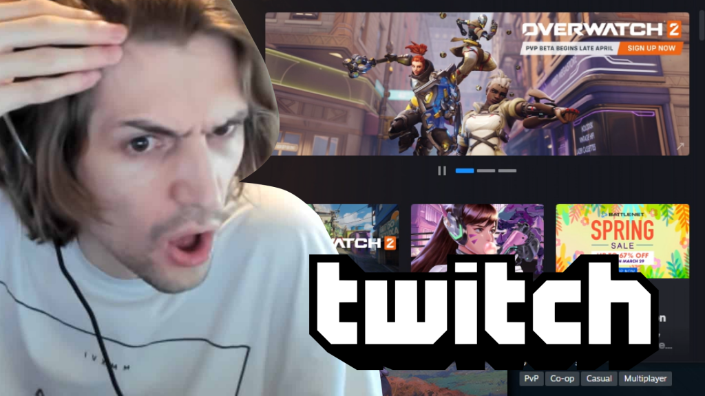 Twitch Megastar Xqc Mistakenly Leaks Overwatch 2 In Livestream Ginx Esports Tv