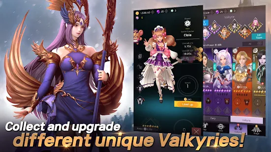 valkyrie rush gameplay features android apple