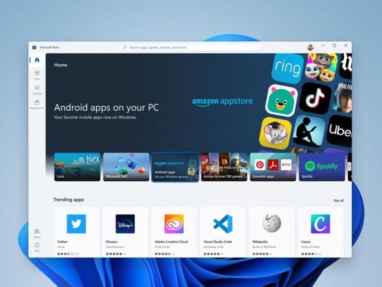 Windows 11 revamps the Microsoft Store and introduces Android apps to PC