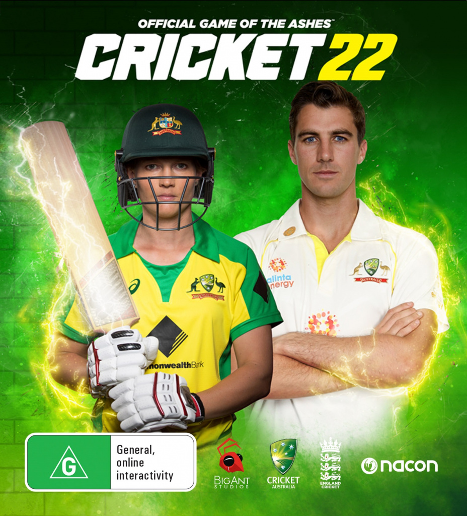 Cricket 22 game developers reveal digital cover artwork replace Tim Paine with Pat Cummins