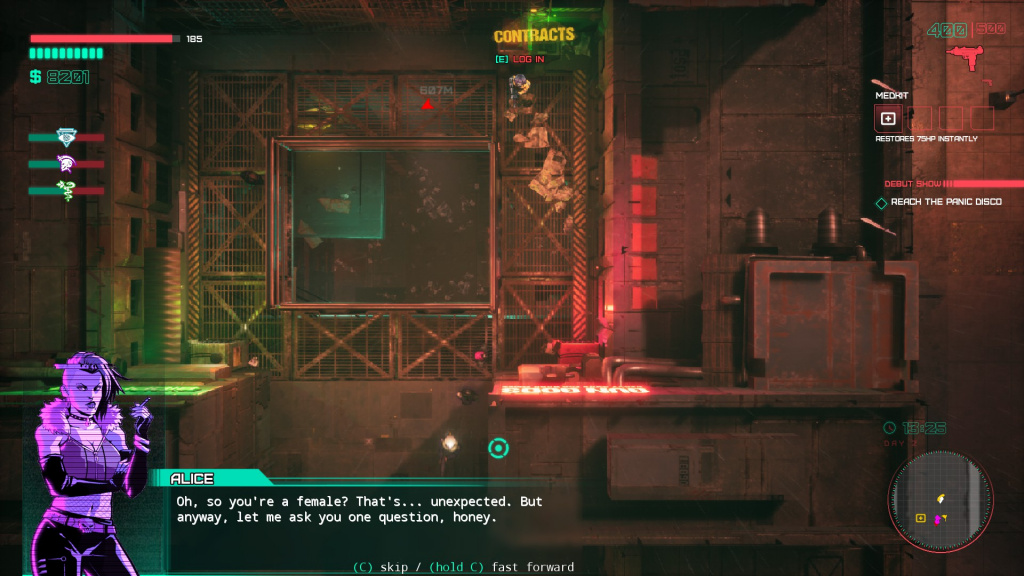 dark lord glitchpunk game steam early access gameplay