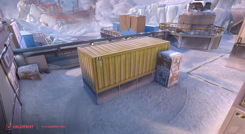 Image of B site in Icebox map after update.