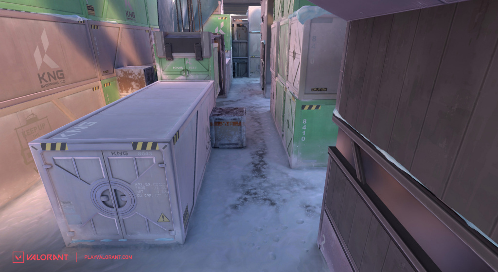 Image of B “Green” lane in Icebox map before update