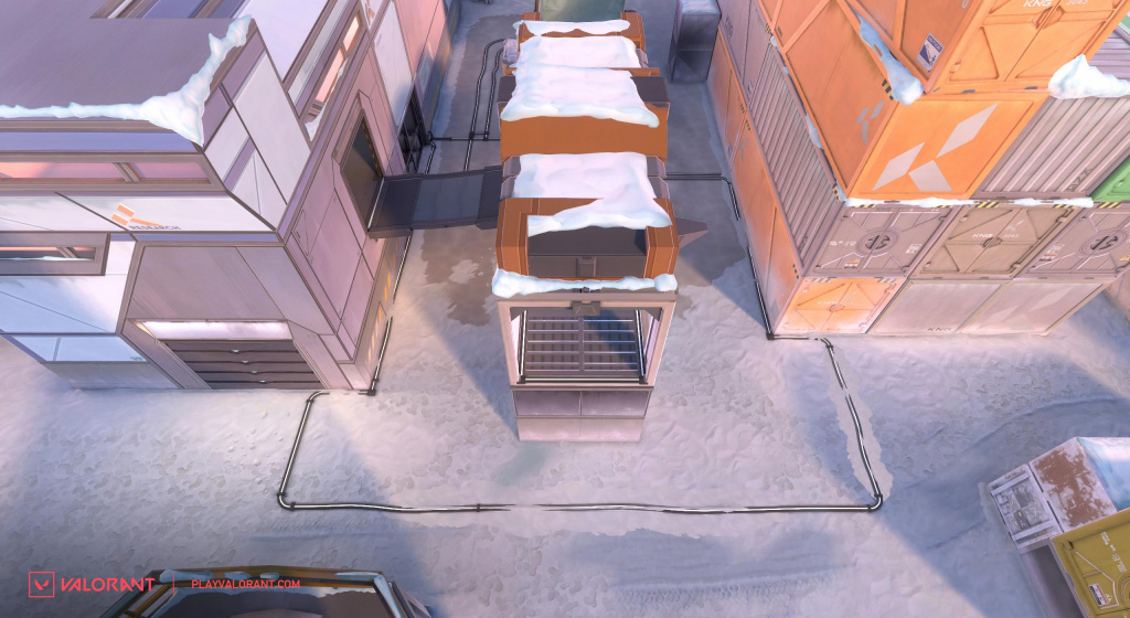 Image of B site in Icebox map after update.