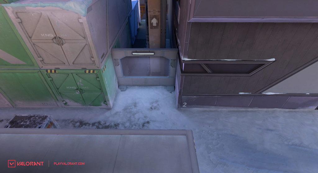 Image of B “Green” lane in Icebox map before update