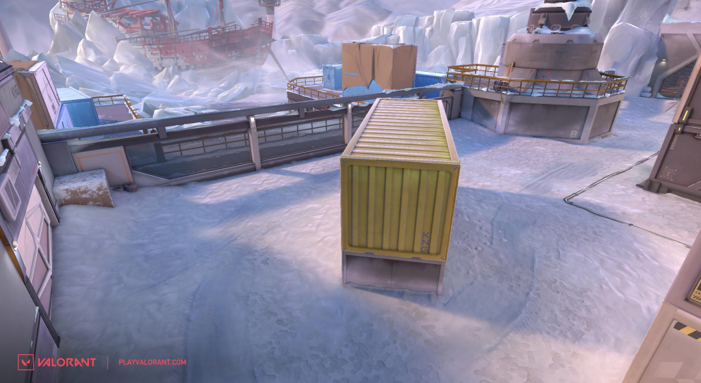 Image of B site in Icebox map before update.