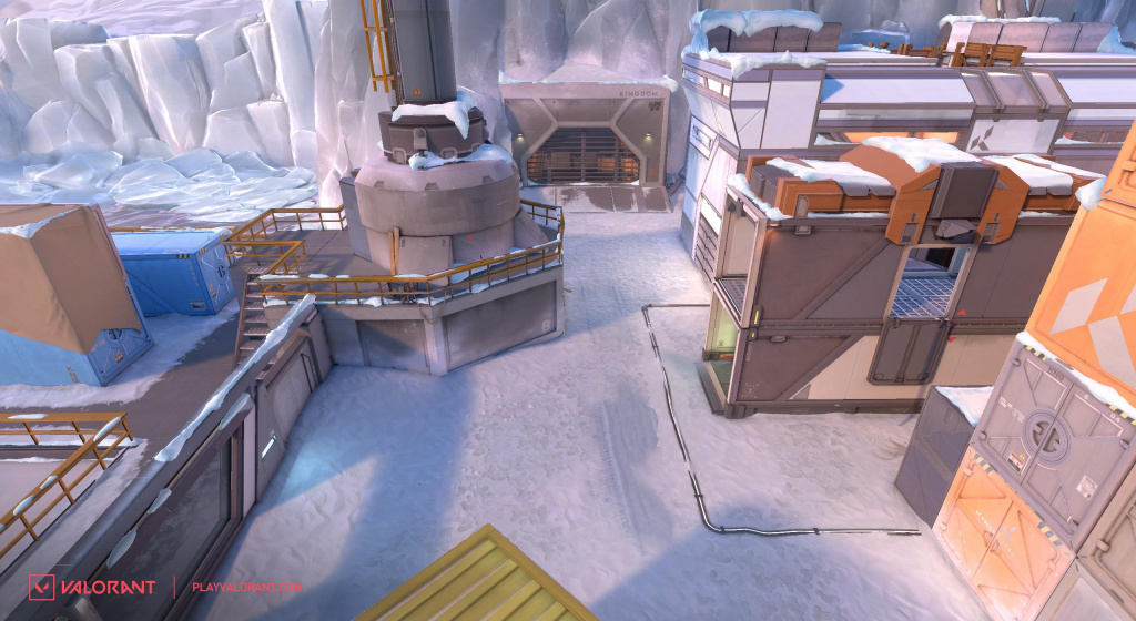 Image of B site in Icebox map before update.